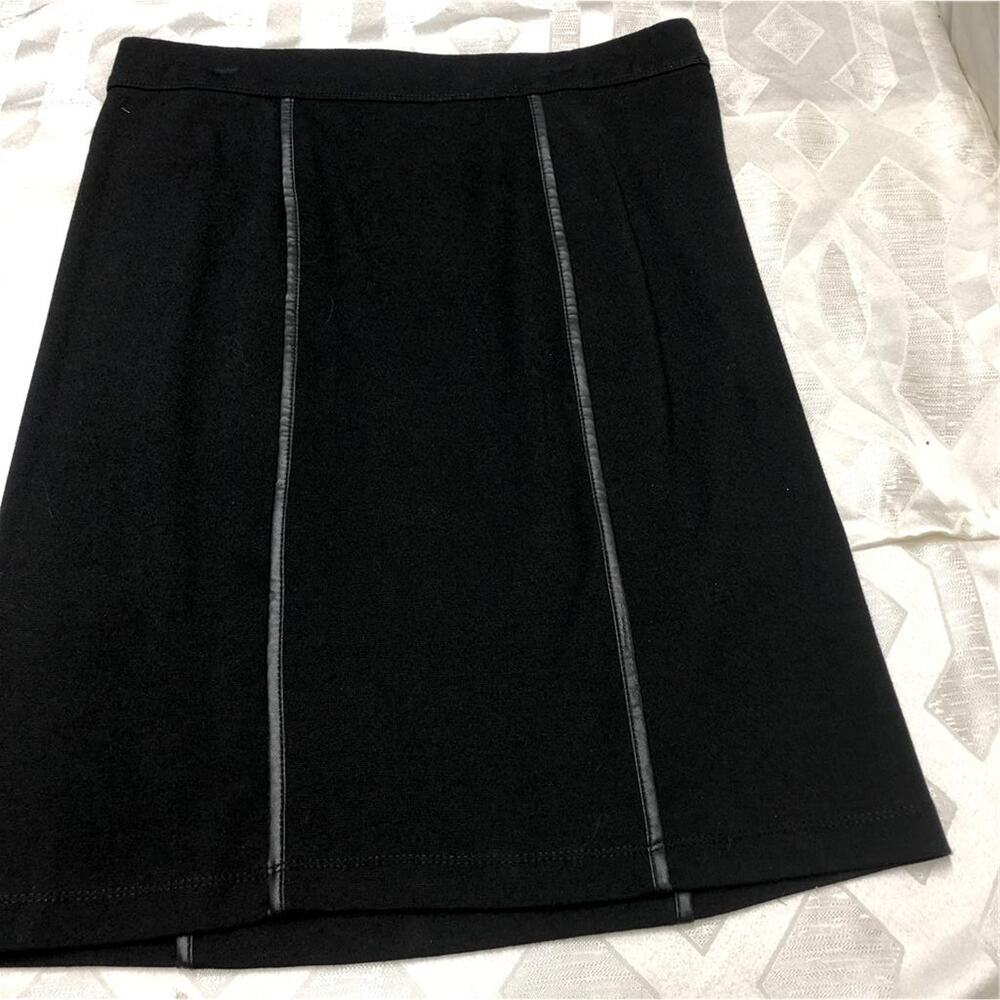 Max Studio SZ M Black Skirt